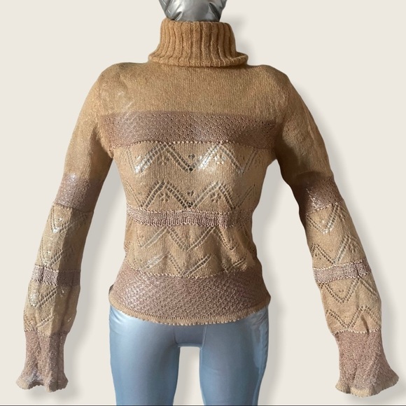 Essendi Sweaters - Essendi Gorgeous Light Sweater in Tan/Light Brown